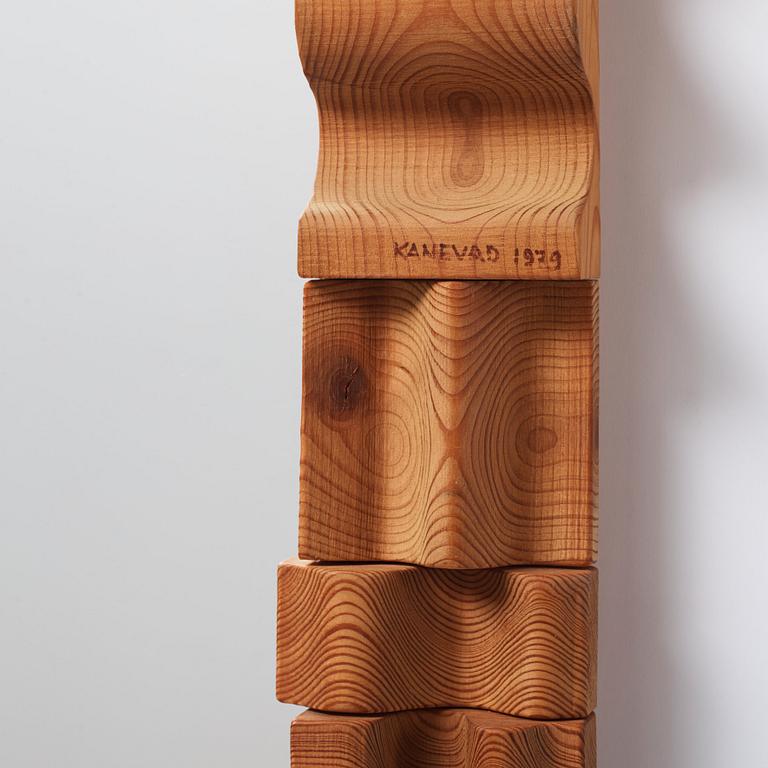 Gunnar Kanevad, a pine mirror, Linköping, Sweden, 1979.