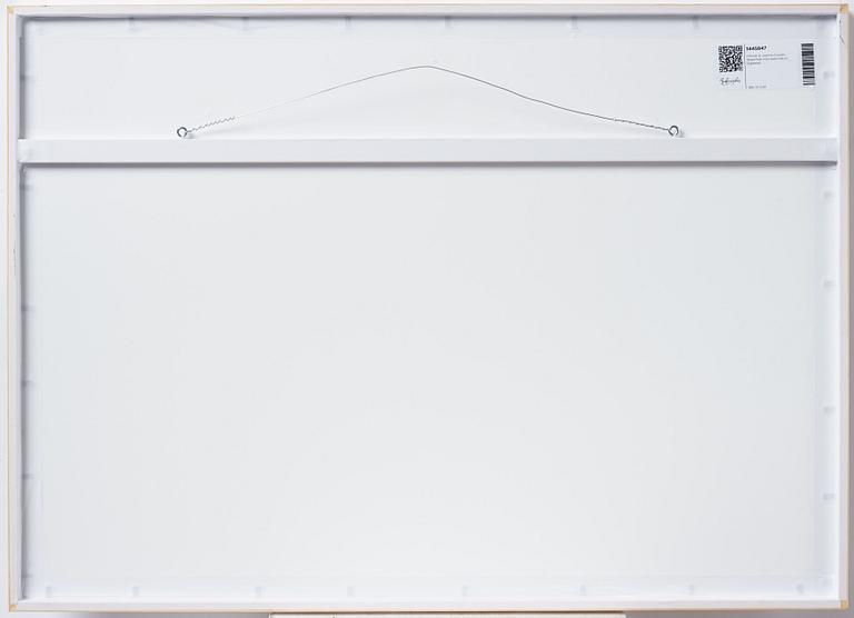 Christo & Jeanne-Claude, offset in colours with application. Signed.