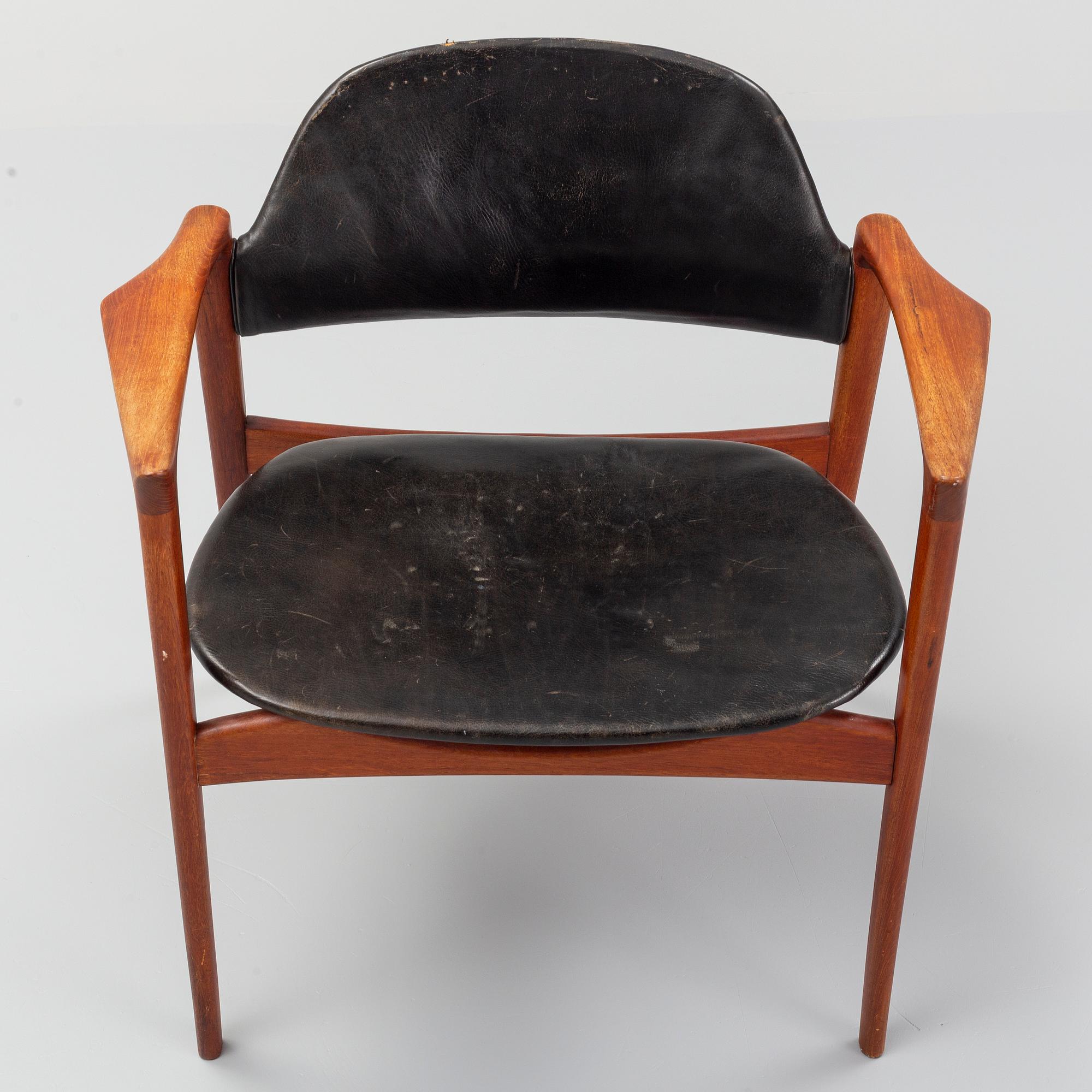 Ib Kofod-Larsen, fåtölj, "Bo", Olof Persson möbler Jönköping, 1950/60-tal.