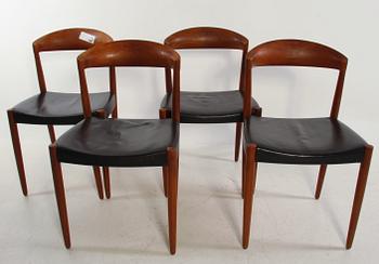 STOLAR, 4 st. Märkta: JCA Jensen, Knud Andersen Aarhus, Danmark.