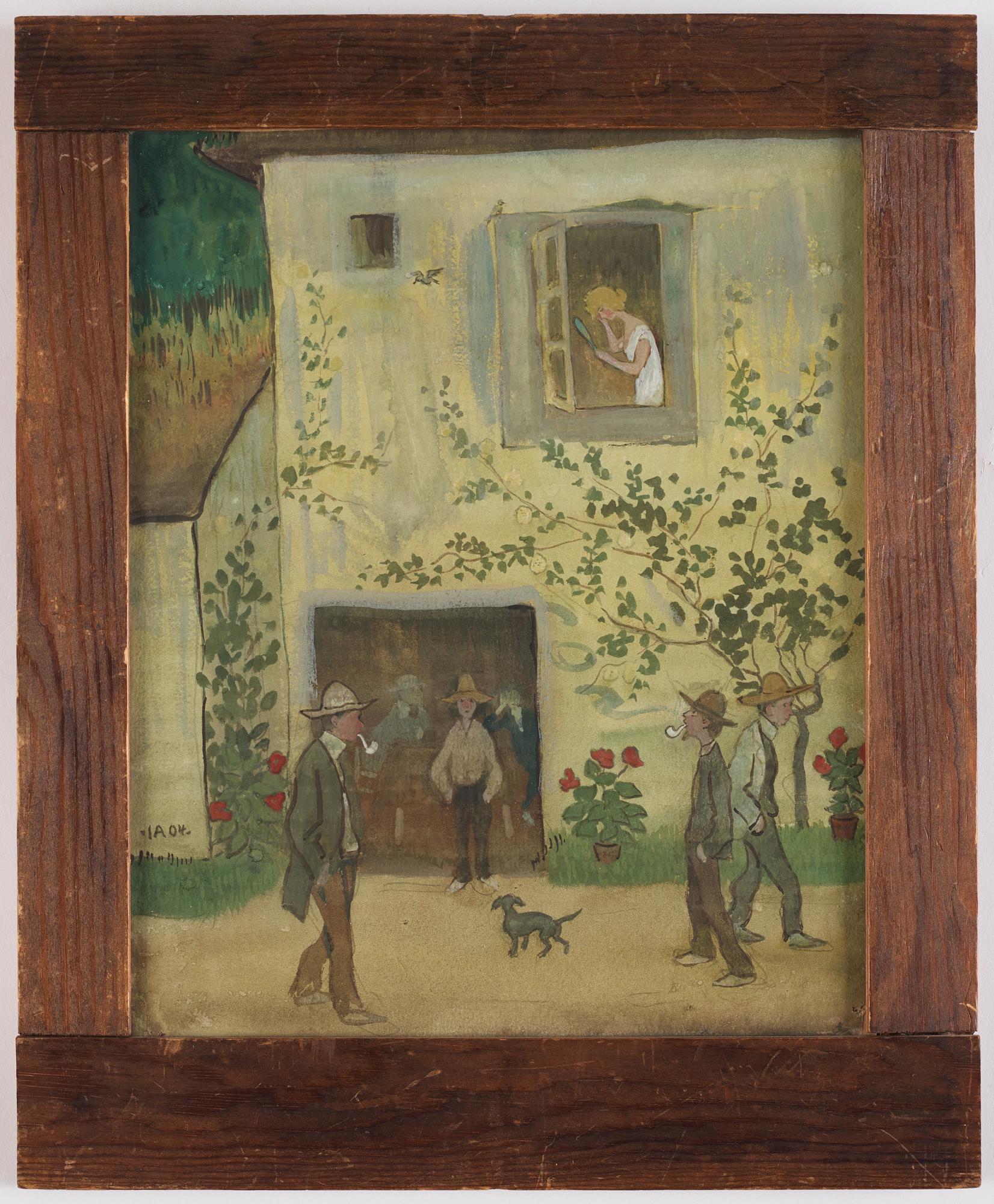 Ivar Arosenius, "I väntan. Normandie".