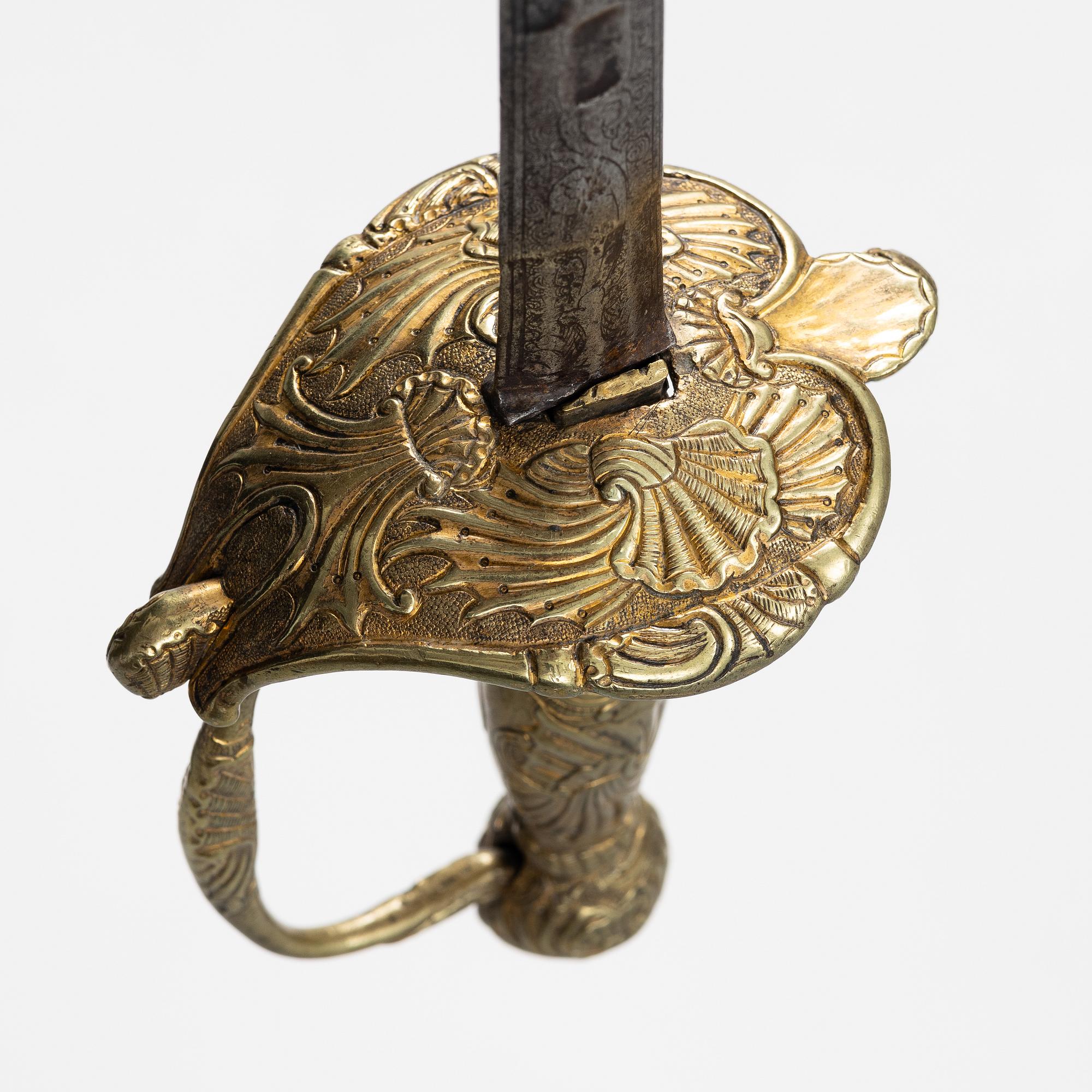 Värjor, 2 st. 17/1800-tal.