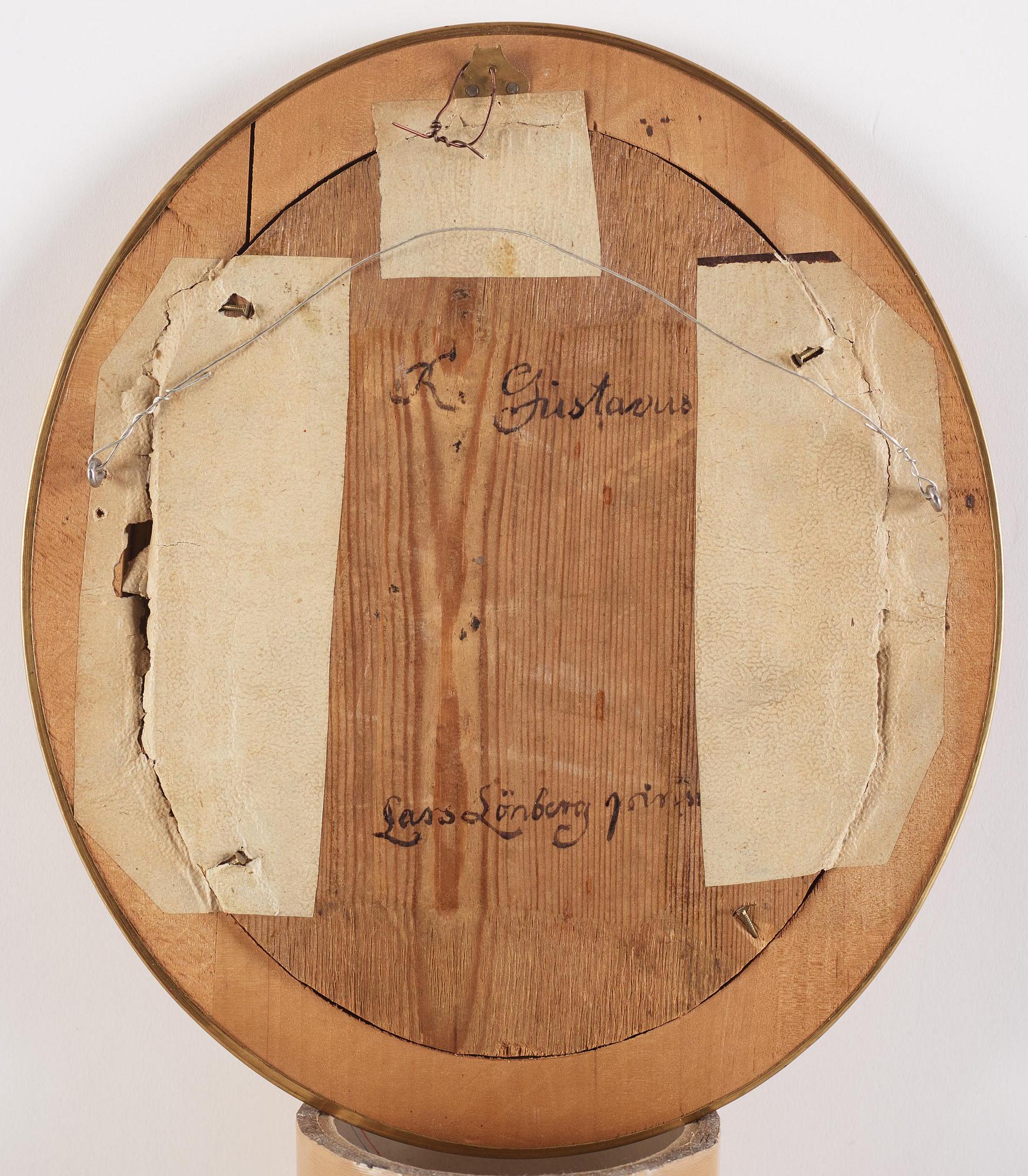 Lorens Lönberg, "Gustav Vasa" (1496-1560), "Karl IX" (1550-1611), "Karl X Gustav" (1622-1660), "Karl XII" (1682-1718).