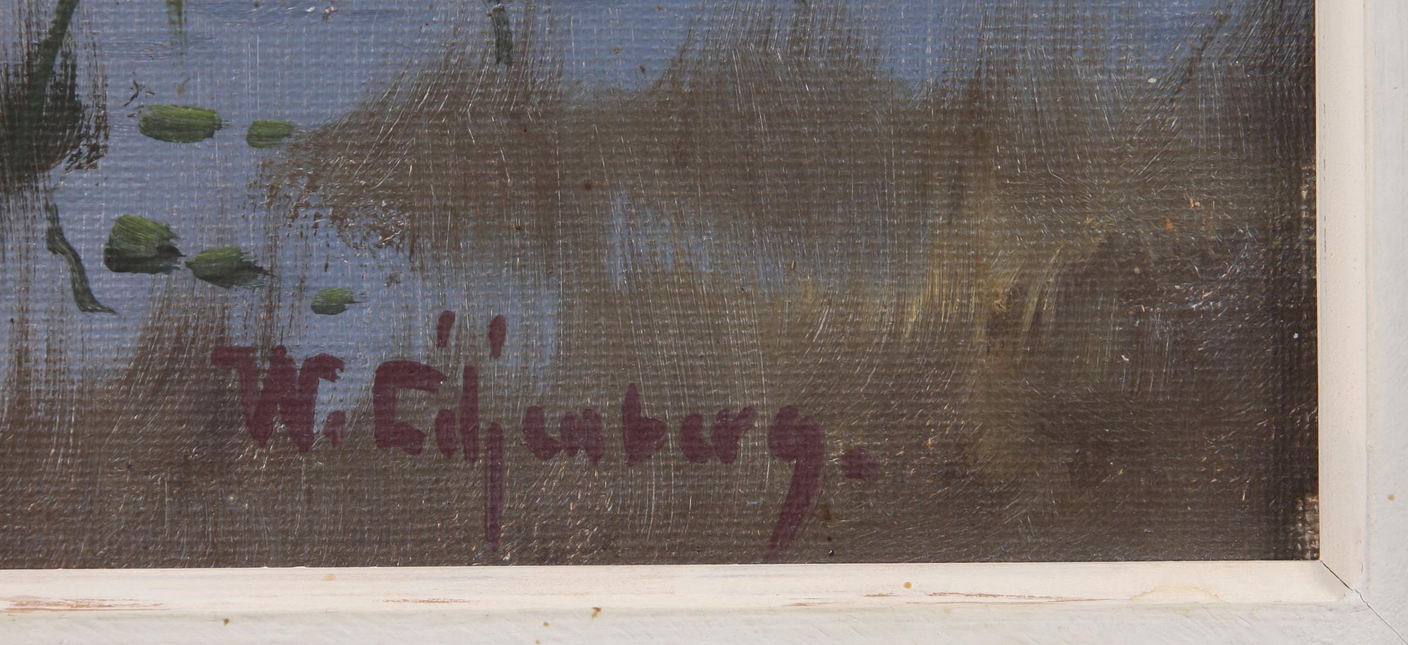 WALTER LILJENBERG, olja på duk.