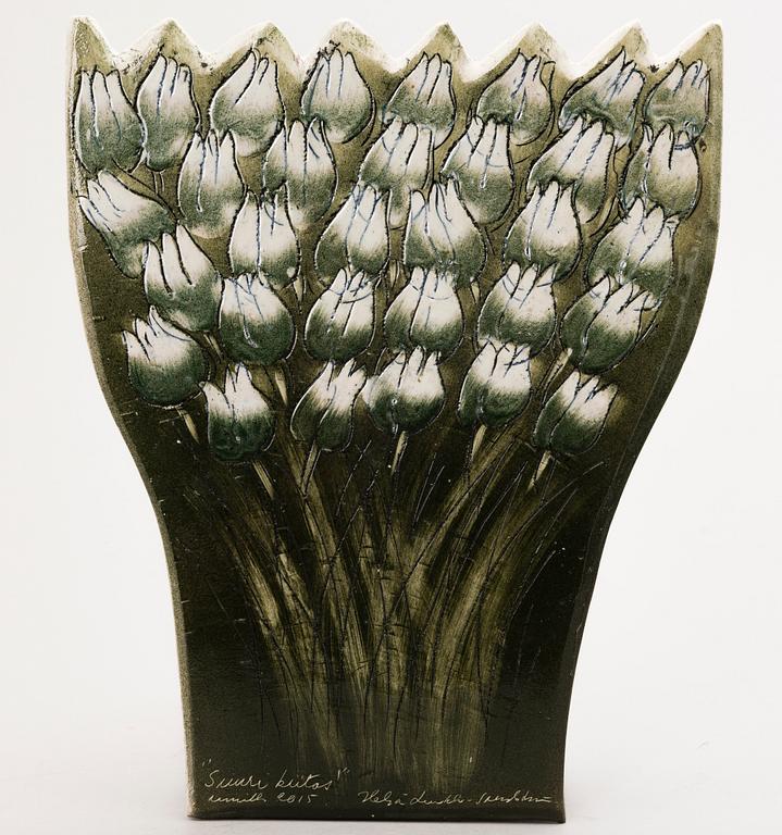 HELJÄ LIUKKO-SUNDSTRÖM, unik relief, signerad Heljä Liukko-Sundström 2015.