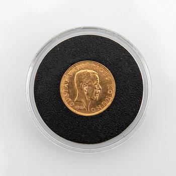 Gold coin Sweden, Gustav V 5 kr, 1920.