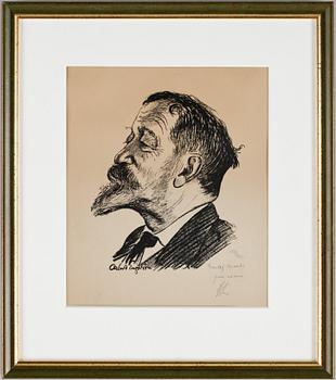 ALBERT ENGSTRÖM, gravyrer, 3 st, sign.