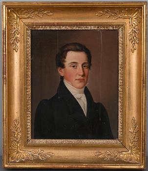 JOHAN ERIK LINDH, olja på duk, a tergo signerad.