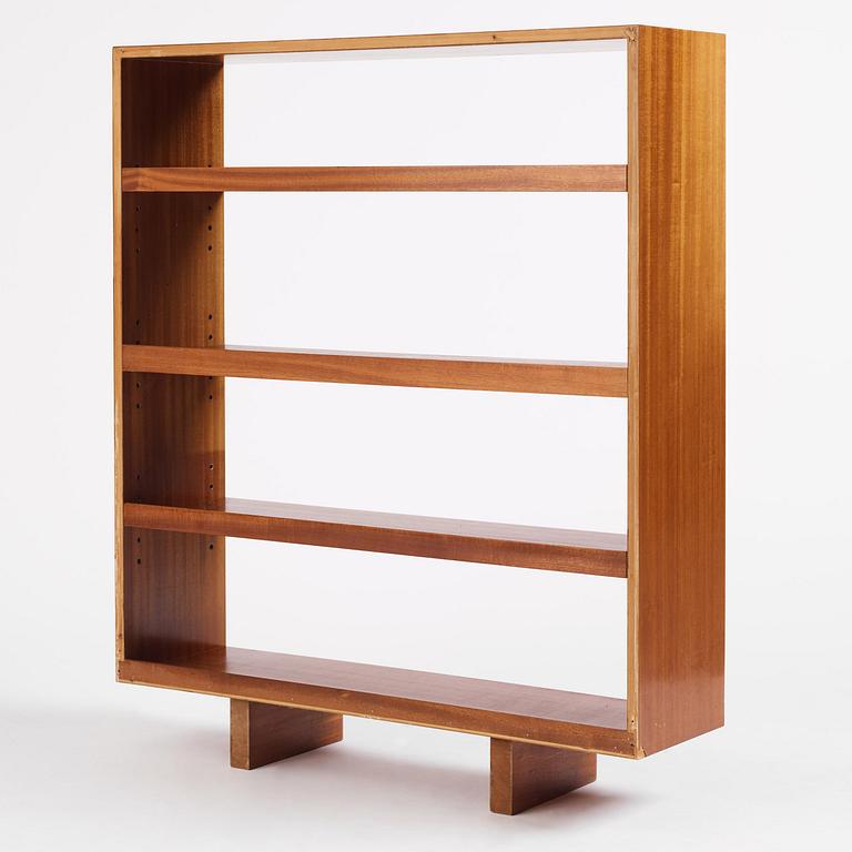 Josef Frank, a mahogany bookcase, Firma Svenskt Tenn, mid-20th century.