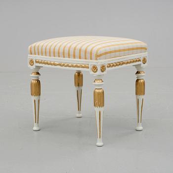 TABURETT, sengustaviansk, 1700-talets slut.
