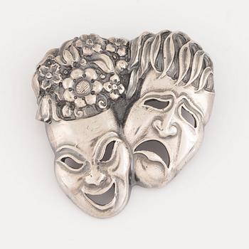 Gustaf Dahlgren & Co, brooch, silver.