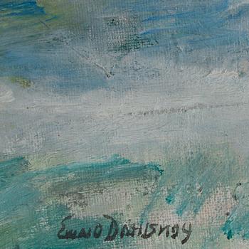 EWALD DAHLSKOG, olja på duk. Sign.