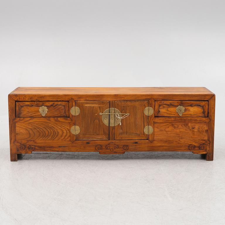A Southeast Asian hardwood sideboard, 20th century.