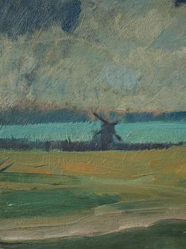 Carl Kylberg, "Kvarn vid havet".