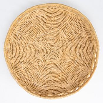 Basket, wickerwork.