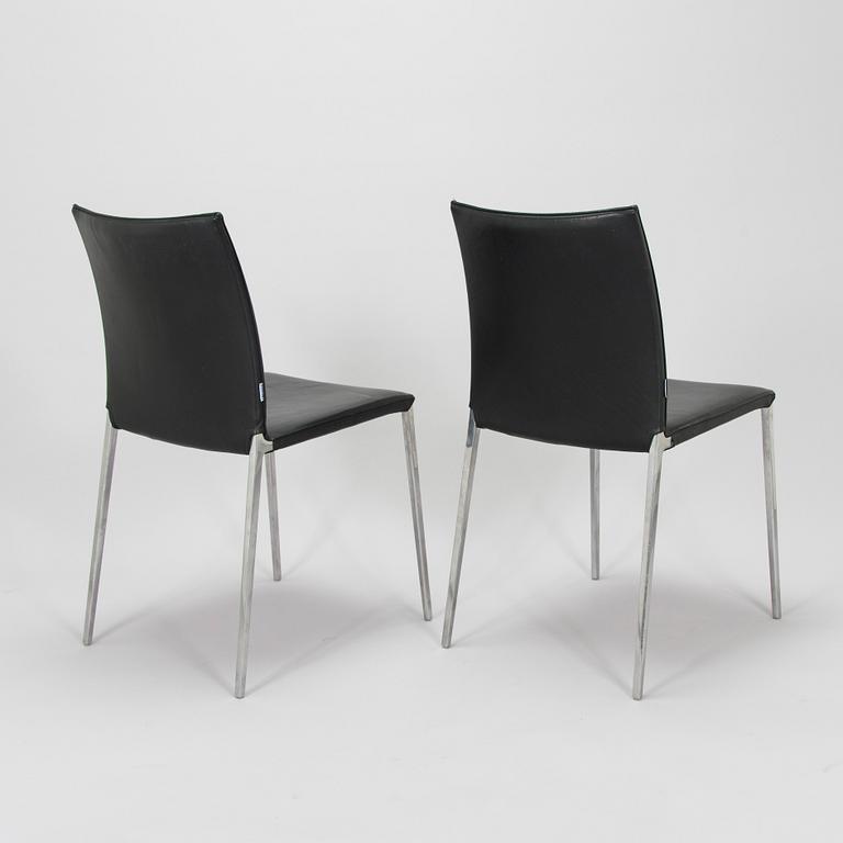 Roberto Barbieri, A set of eight "Lia" chairs for Zanotta, Italy 2007.
