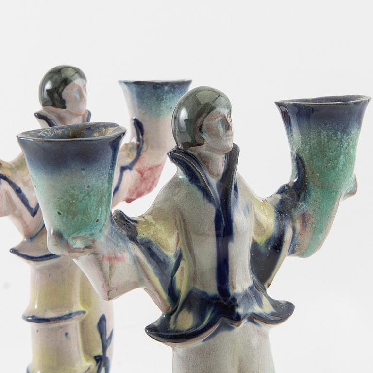 Candelabras, a pair, Art Deco, early 20th century.