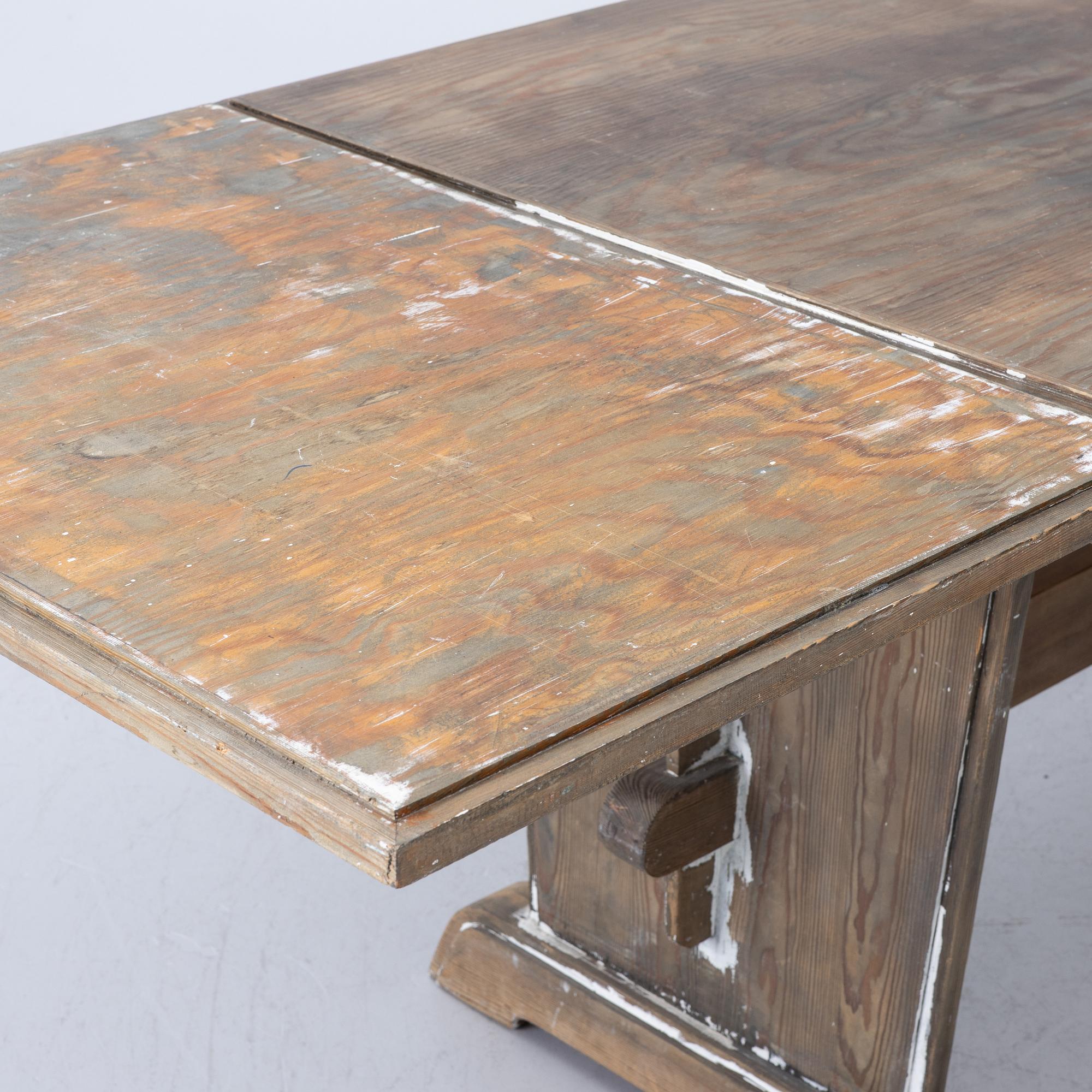 Dining table, second half of the 20th century.