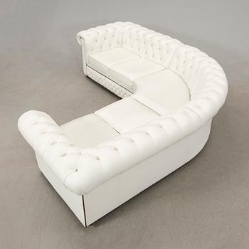 Hörnsoffa, England modern tillverkning.