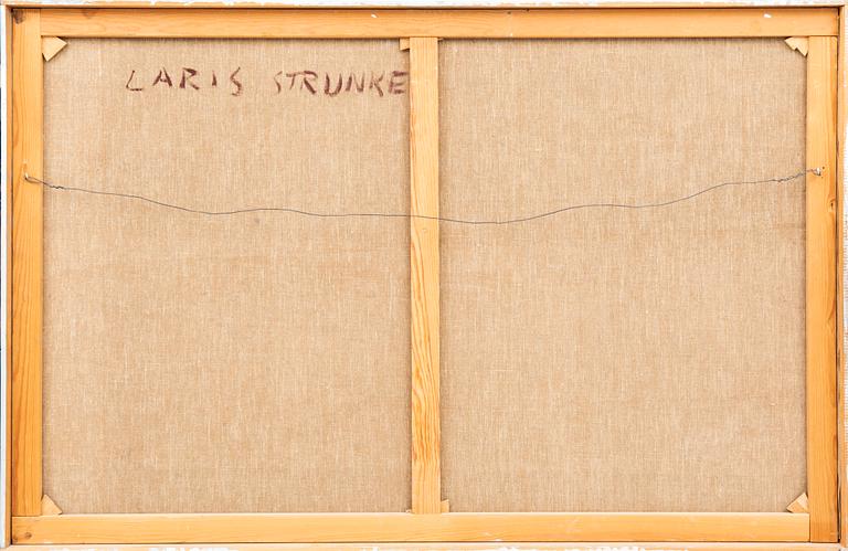 Laris Strunke, oil on canvas, signed verso.