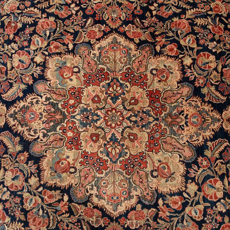 Kashmar rug, old/semi-antique, approximately 436x309 cm.