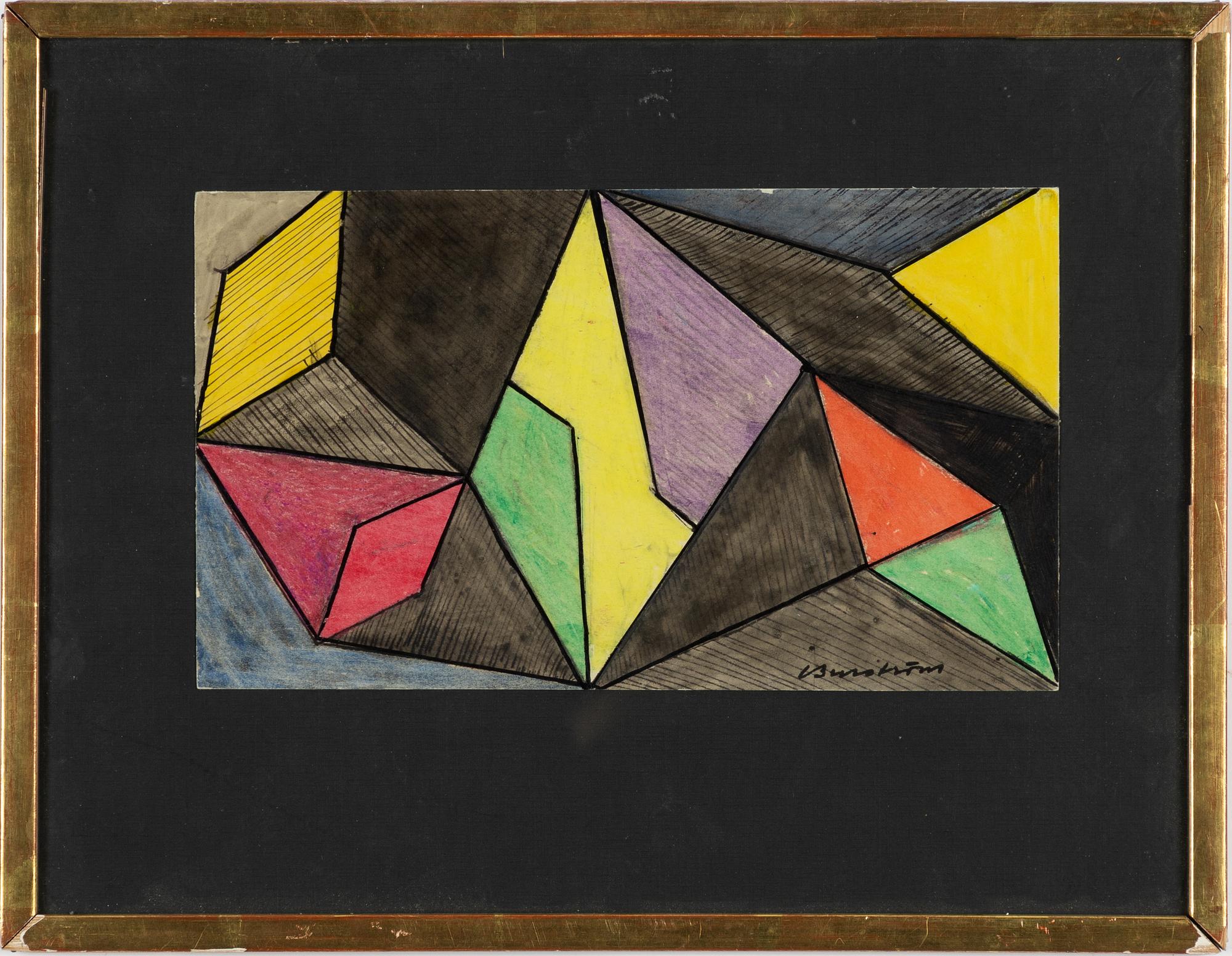 Curt Burström, Geometric Composition.