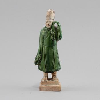 FIGURIN, lergods, troligen Ming dynastin (1368–1644).