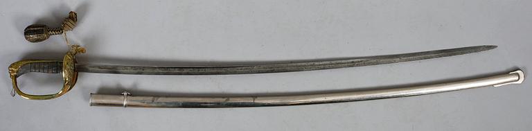 SABEL, ca 1870, för officer vid Infantriet.