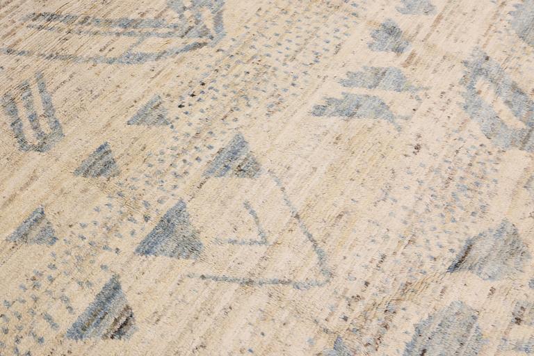 A rug, Morocco design, approx. 289 x 204 cm.