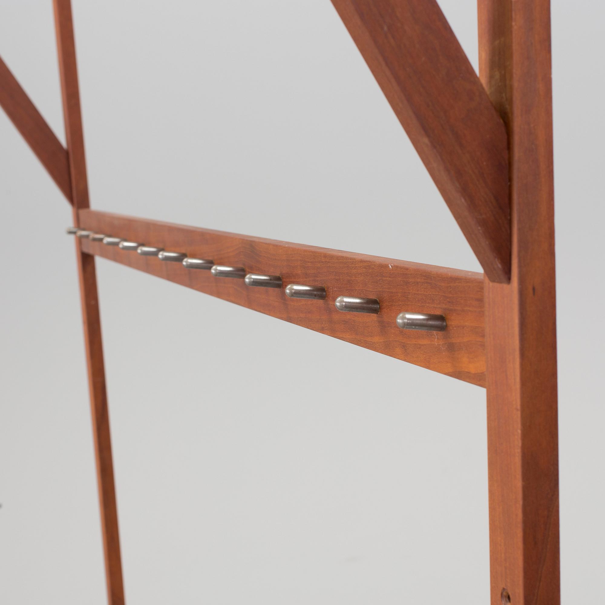 KERSTIN OLBY, a "Steel" clothes hanger with 15 hangers, 21st century.