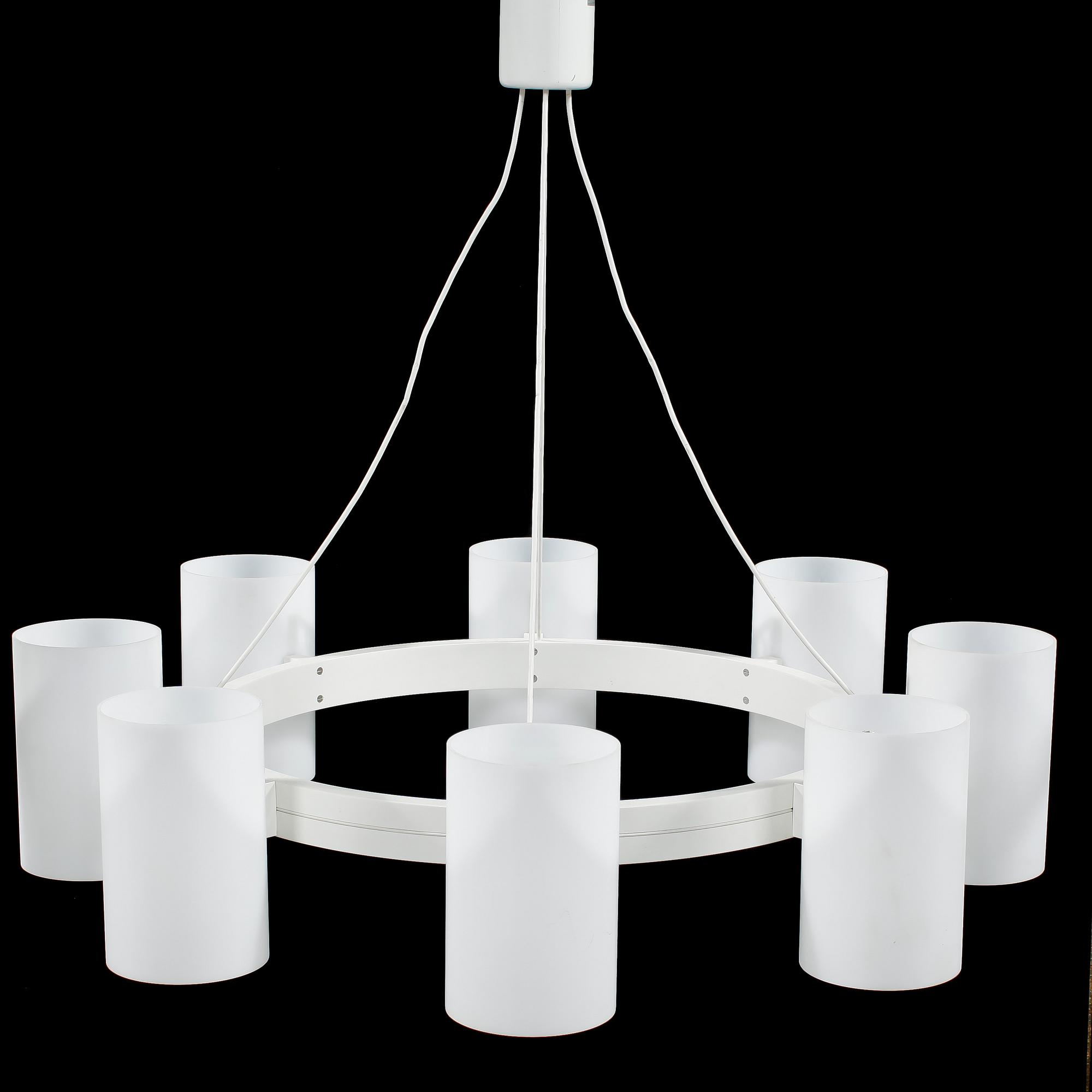 TAKLAMPA, "Taklampa 587/Cylinder Ringkrona", Luxus, 1900-talets andra hälft. Höjd 24 cm.