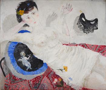 823. Olle Olsson-Hagalund, "Efter maskeraden".