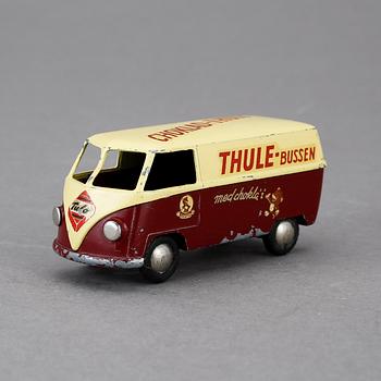LEKSAKSBIL, "THULE BUSSEN", Tekno, Danmark, 1950-tal.