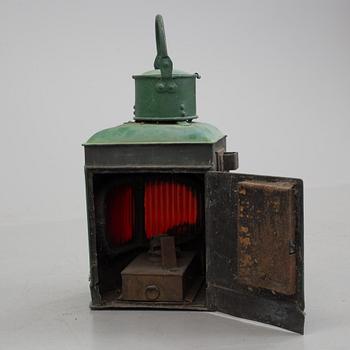 An early 20th century lantern.