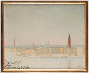 Einar Jolin, Vy över Stockholm.