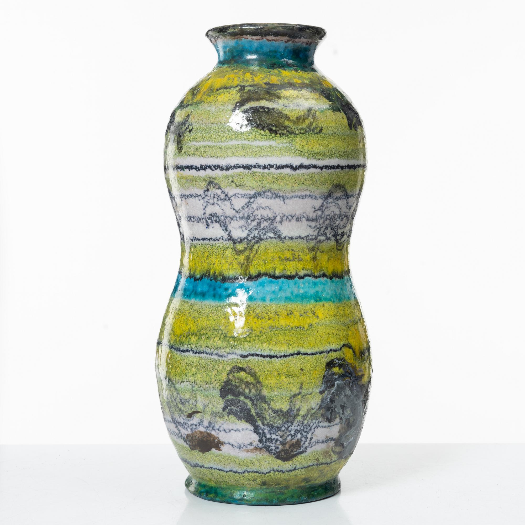Allan Ebeling, a ceramic vase, Torshälla.