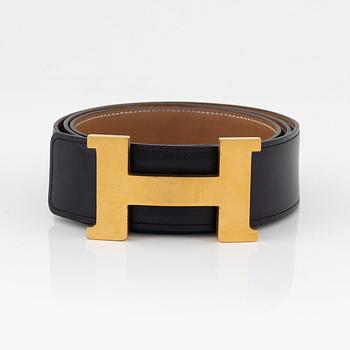 Hermès, skärp "Constance belt buckle & Reversilble leather strap", 2011, storlek 95.