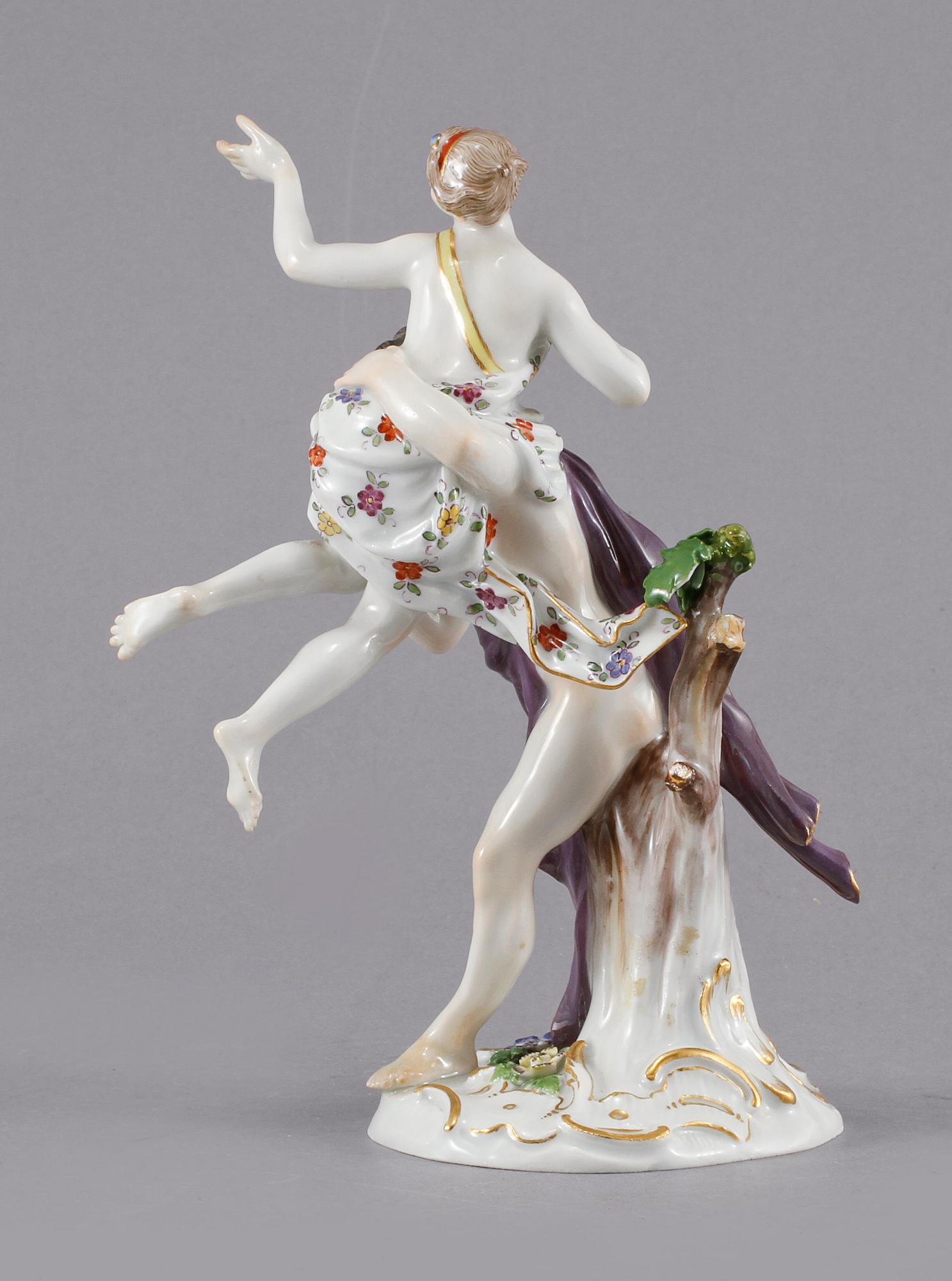 FIGURIN, porslin, Meissen, 1919.