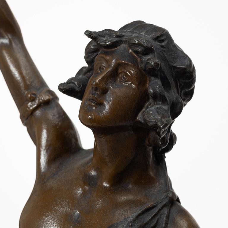 Decorative sculpture, "Le Jour," circa 1900.