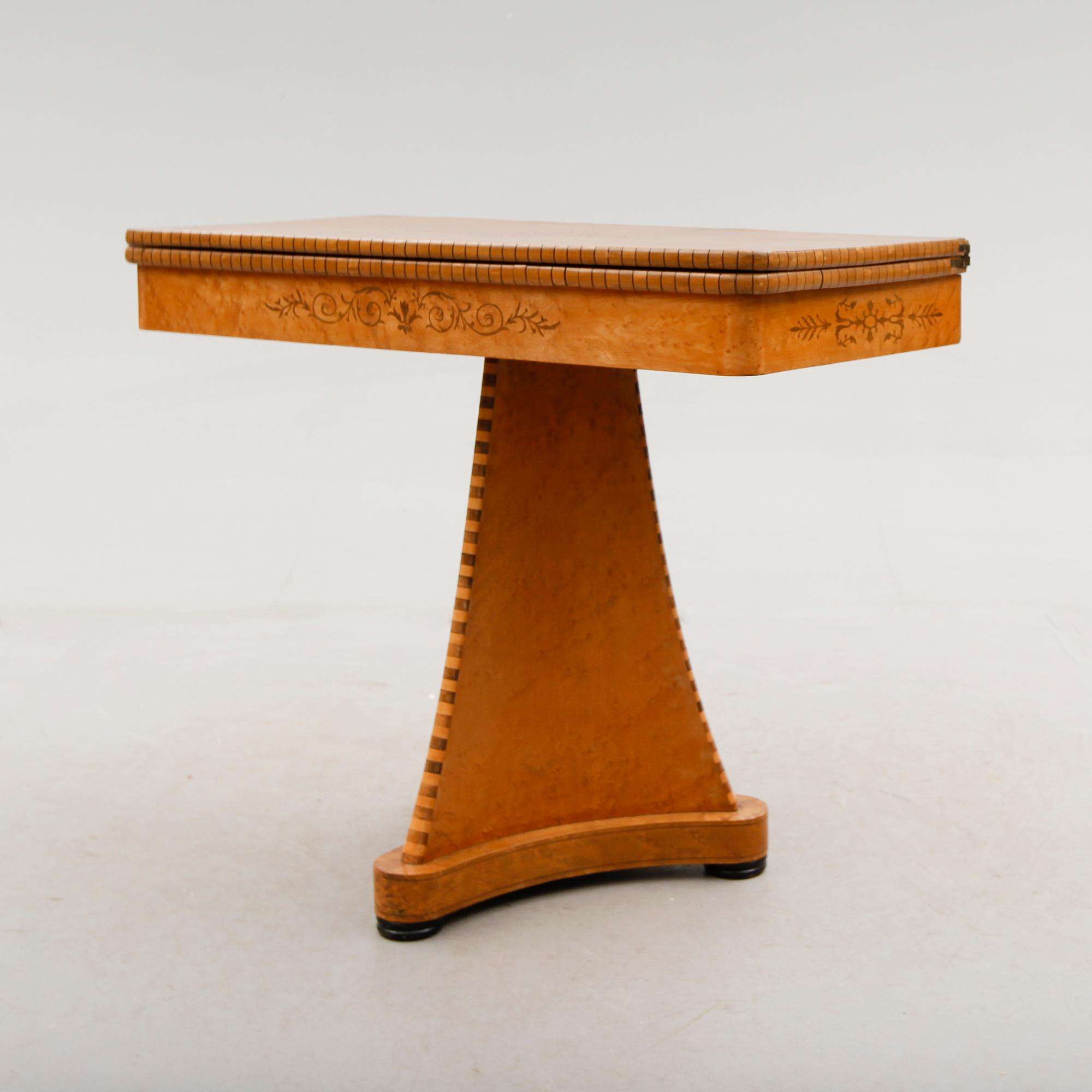 SPELBORD, empirestil, 1800-talets andra hälft.