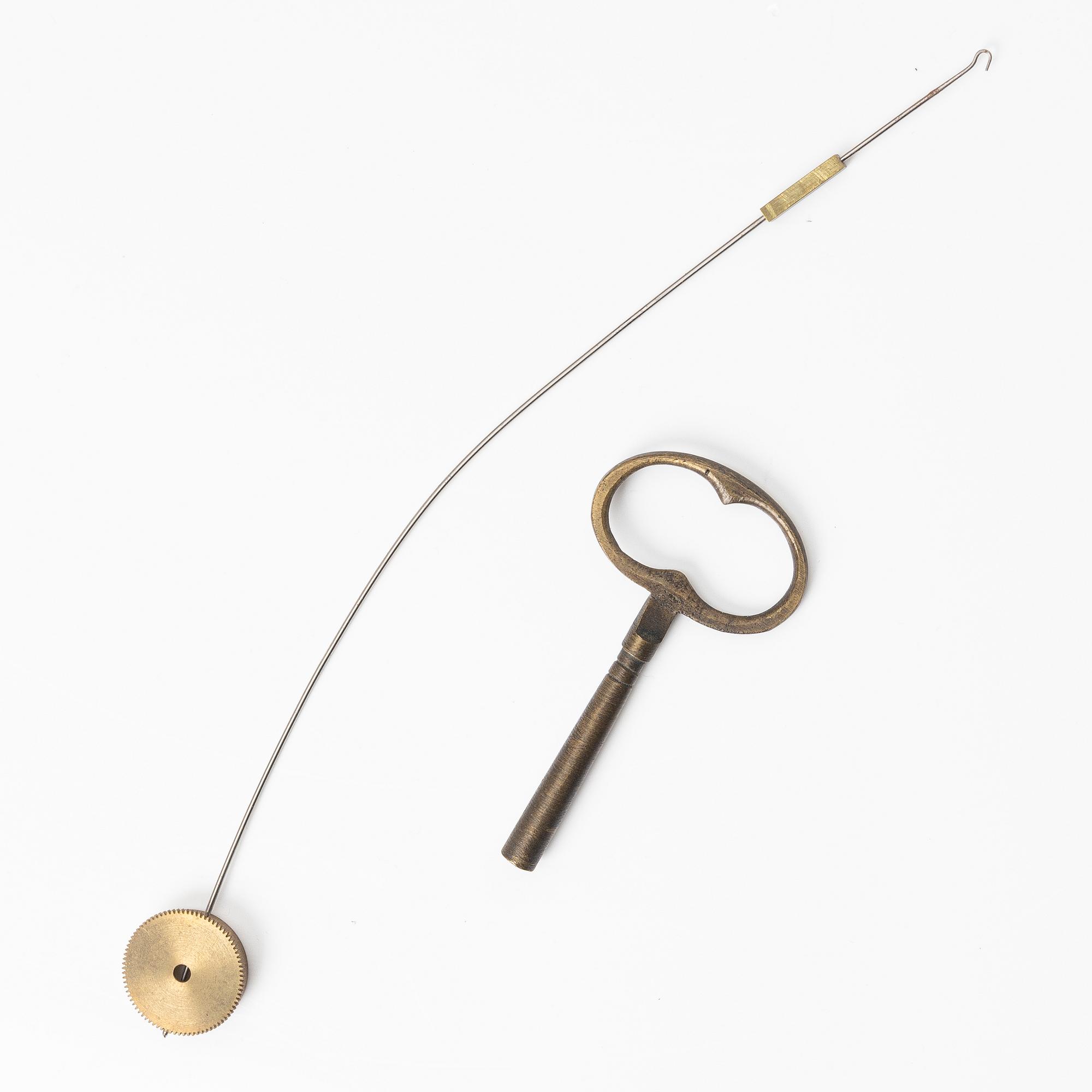 An Empire mantle clock, France, first half of the 19th century.