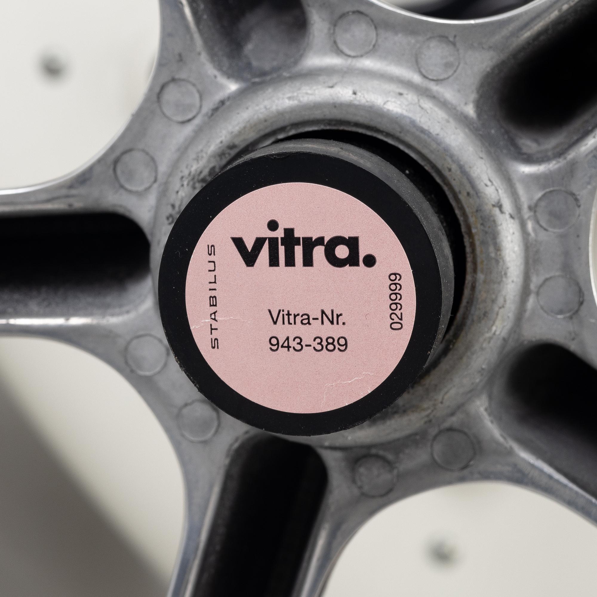 Charles & Ray Eames, a 'Plastic Chair PACC' desk chair, Vitra, 2010.