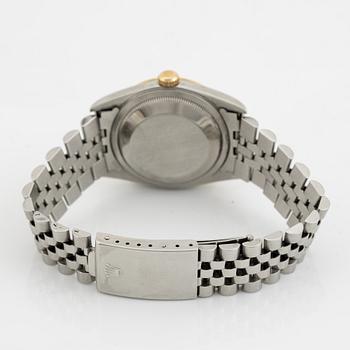 Rolex, Oyster Perpetual, Datejust, Chronometer, armbandsur, 36 mm,