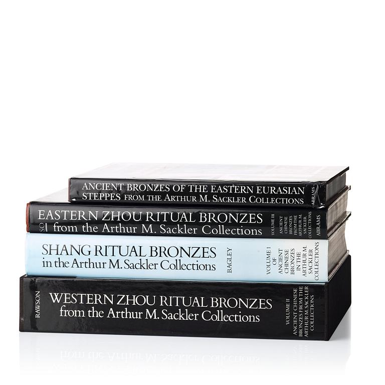 A set of five books about the Arthur M Sackler Collection.