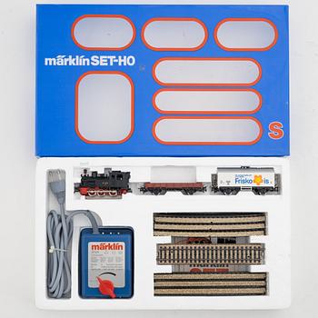 Märklin, three train sets, gauge H0, model nr 3231, 0984 and 0987.