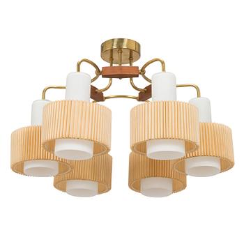 Paavo Tynell, A 1960s eiling lamp, model K1-169/6 for Idman.