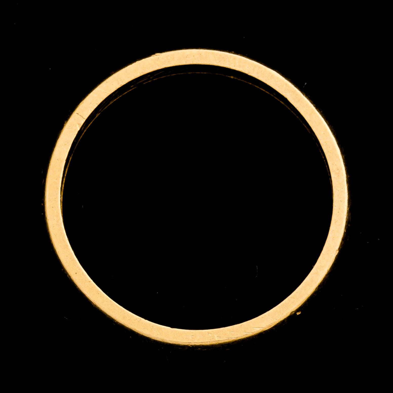 RING, 23 k. Vikt ca 6 g.