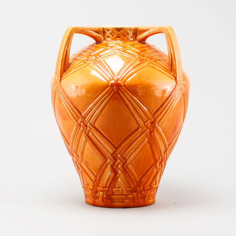 An earthenware vase from Rörstrand, early 20th century.