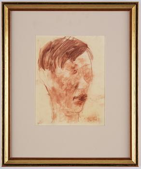 Ragnar Sandberg, Self-Portrait.