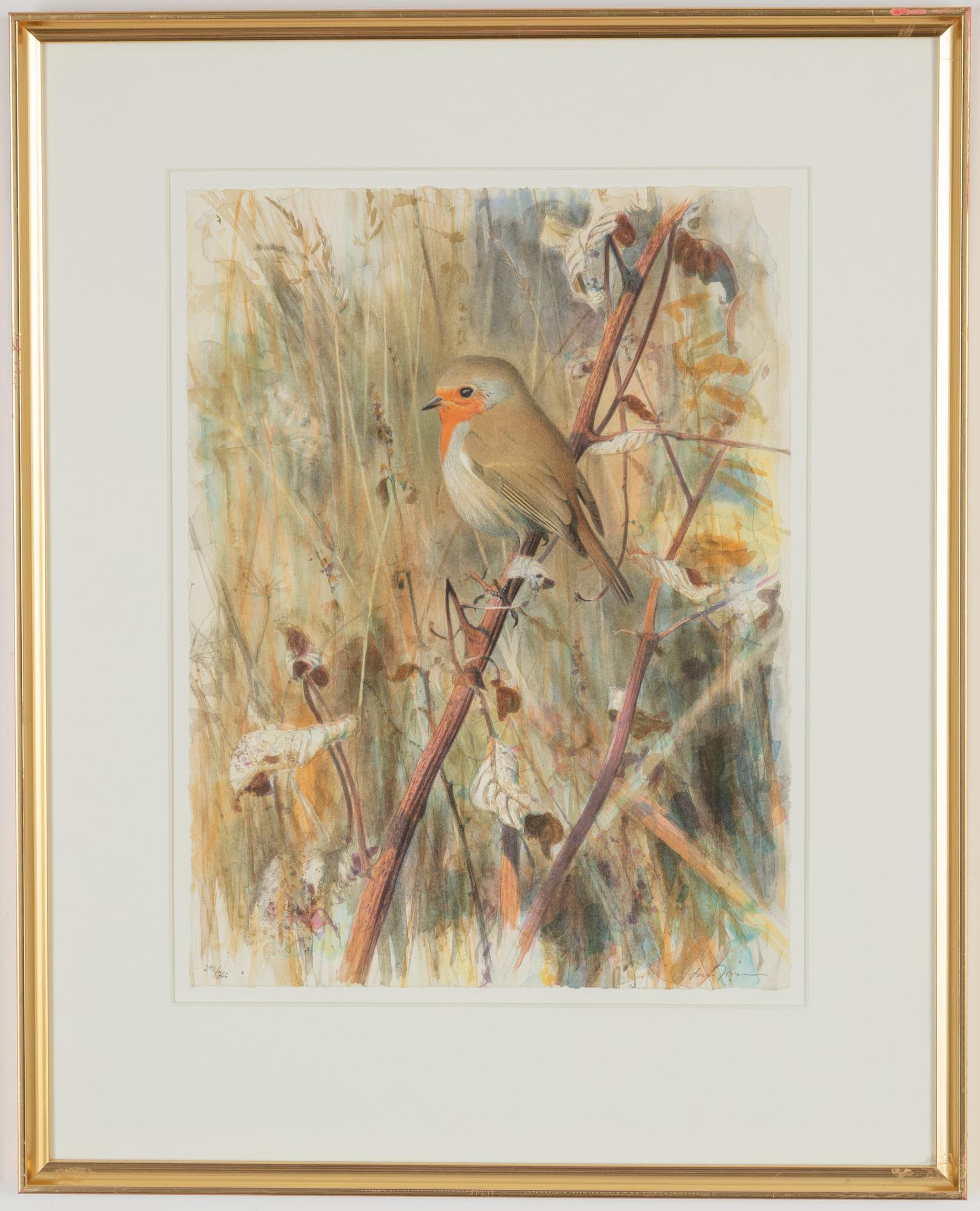 Lars Jonsson, lithograph in colours, signed 291/366.